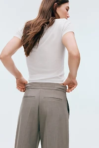 Pantalon chic avec cordon de serrage