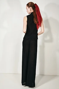 Haut avec détail style écharpe