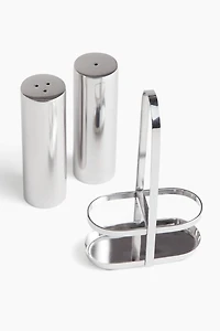 Salière et poivrière en inox