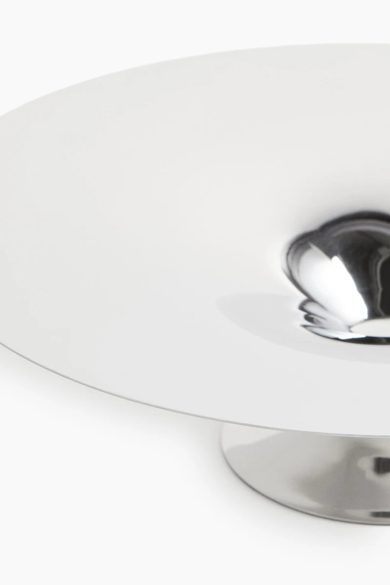 Footed Stainless Steel Bowl