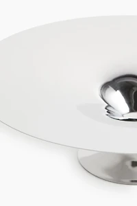 Footed Stainless Steel Bowl