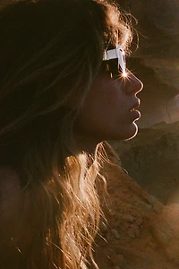 Slim Cat Eye Sunglasses