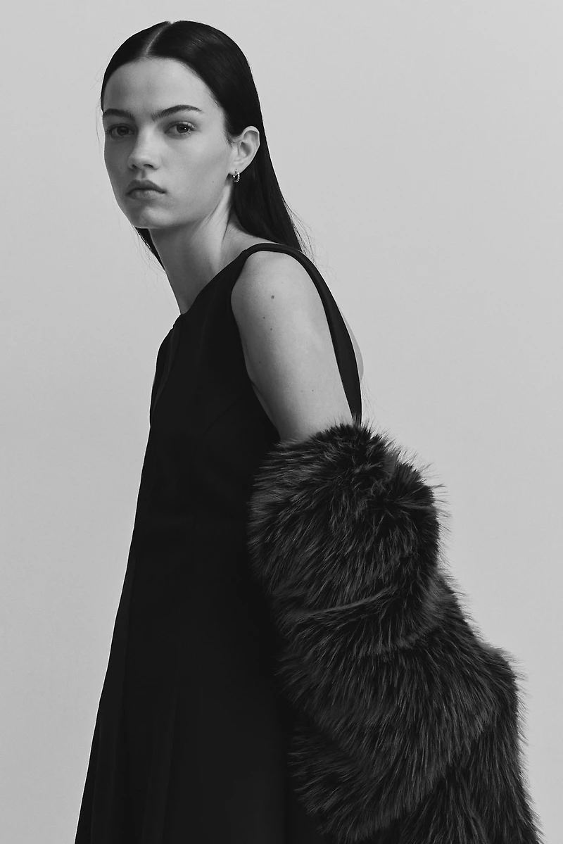 Low-Back Jersey Dress