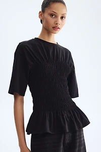 Smocked T-Shirt