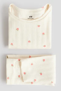 2-Piece Printed Cotton Set
