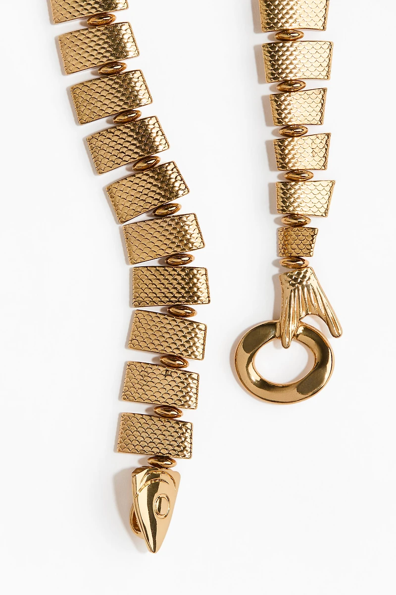 Fish-Shaped Necklace