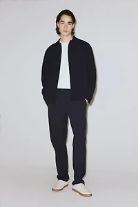 Four-Way Stretch Regular-Fit Pull-On Pants