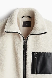 Veste ample en polar