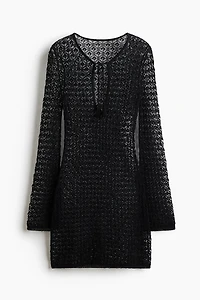 Crochet-Look Beach Dress