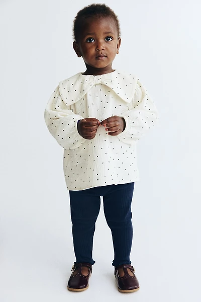 2-piece Blouse and Leggings Set