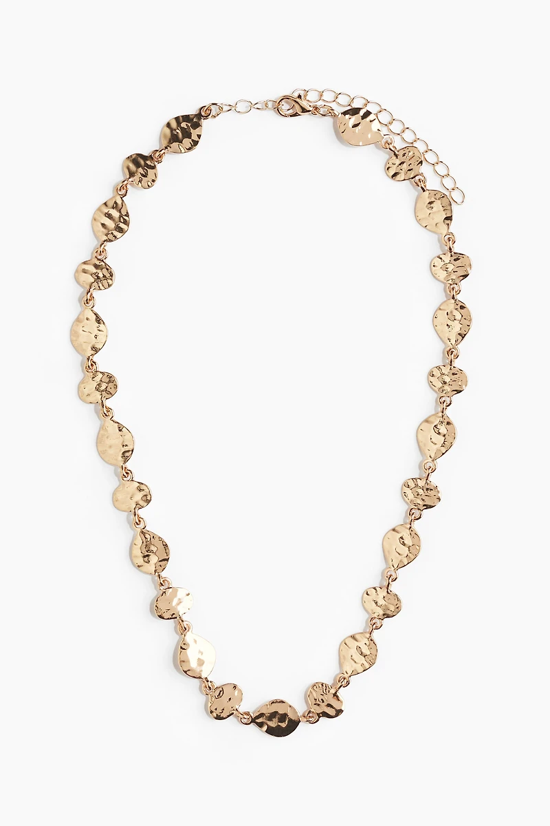 Metal-Disc Necklace