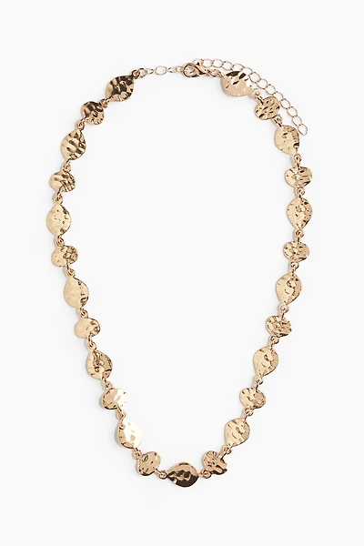 Metal-Disc Necklace