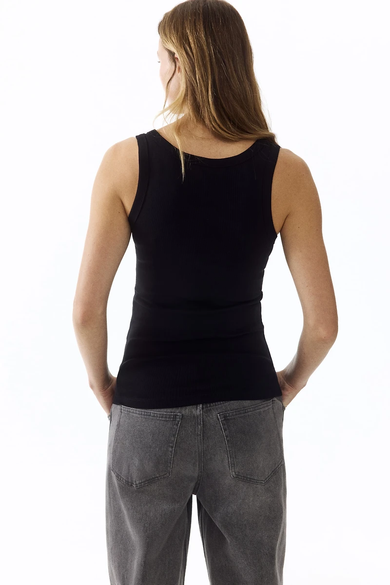 MAMA Ribbed Tank Top