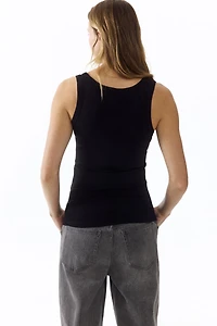 MAMA Ribbed Tank Top