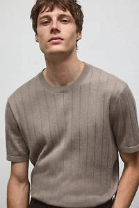 Regular-Fit Knit T-Shirt
