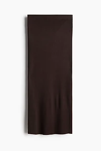 Rib-Knit Pencil Skirt