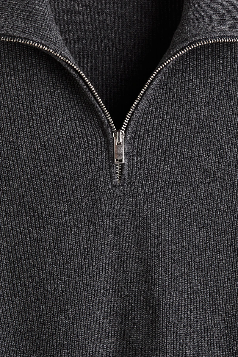 Regular Fit Half-Zip Sweater