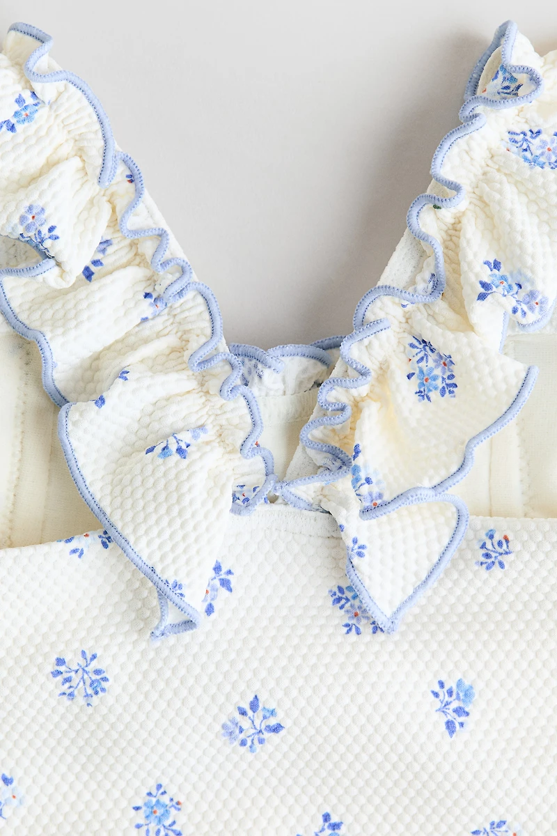 Costume de bain texturé