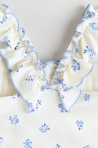 Costume de bain texturé