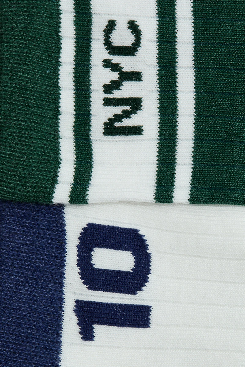 3-Pack Rib-Knit Socks