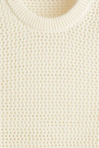 Débardeur classique en tricot pointelle