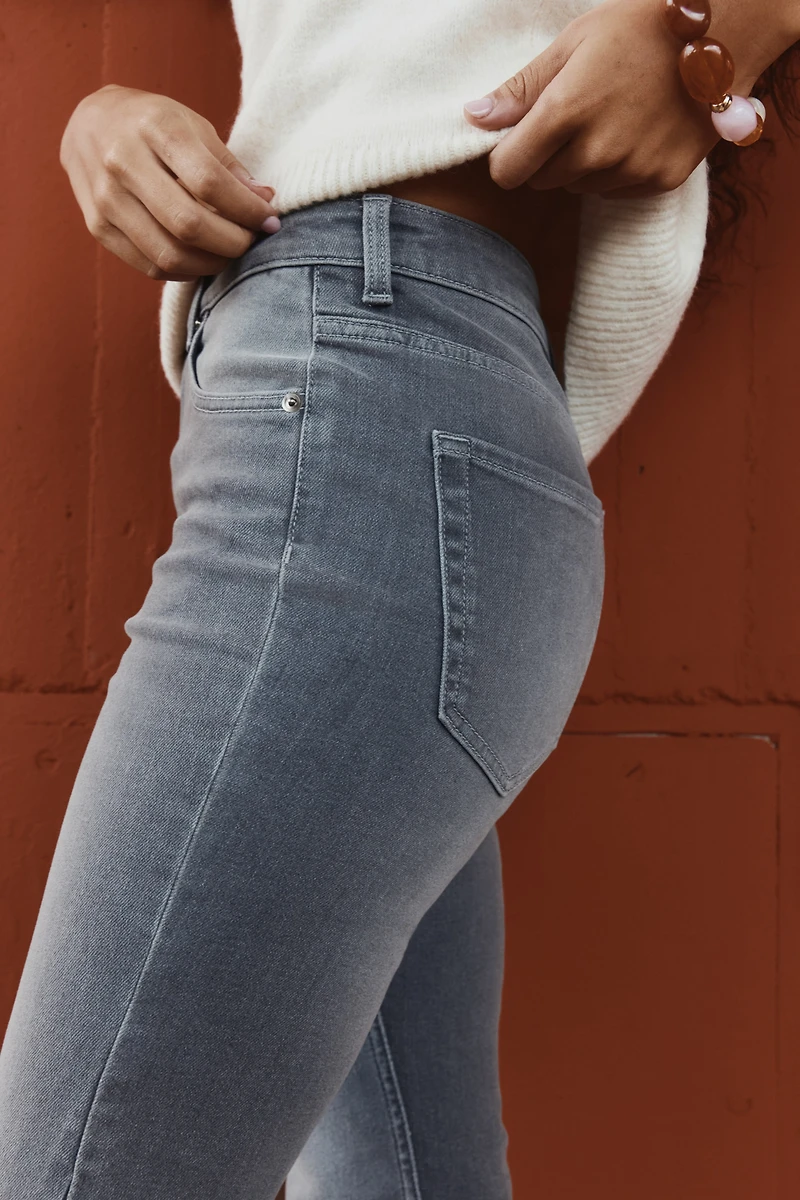 Jean évasé taille haute