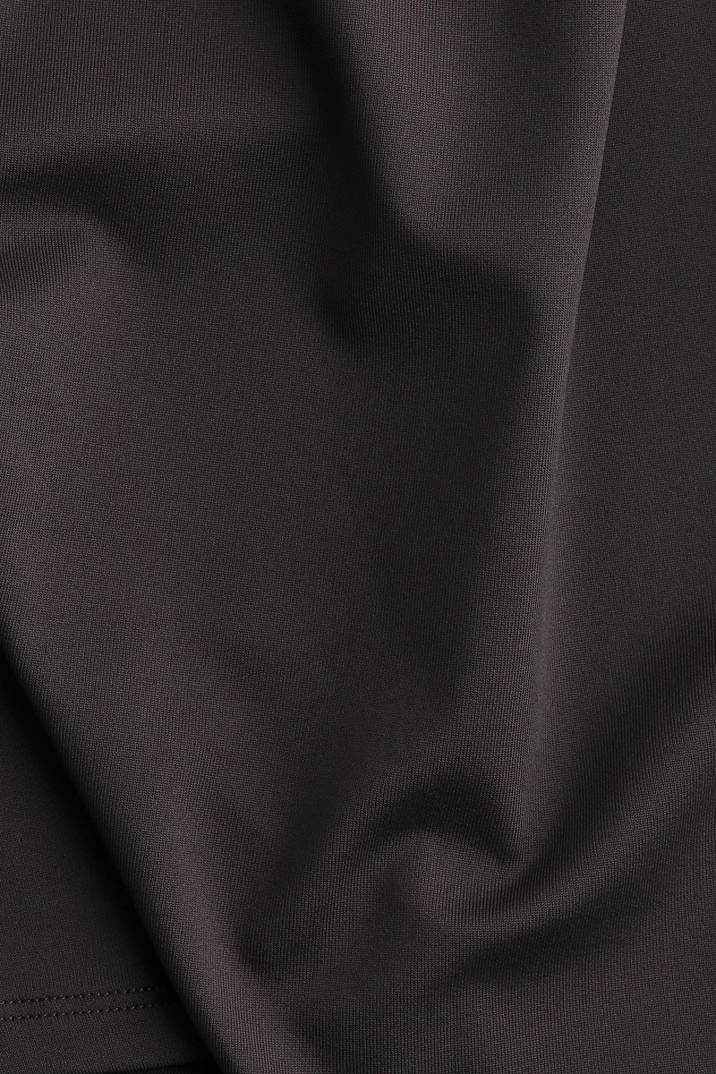 Microfiber Cropped T-Shirt