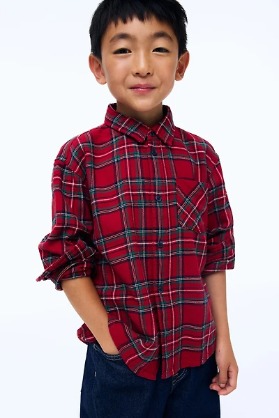 Cotton Flannel Shirt