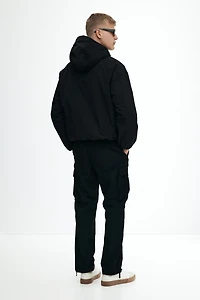 Loose-Fit Nylon Windbreaker