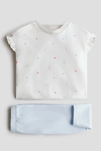 2-piece Sweatshirt and Leggings Set