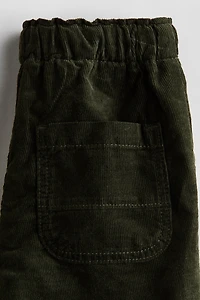 Cotton Corduroy Joggers