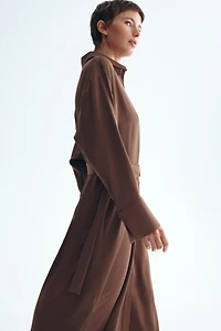 Shirt Dress with Belt