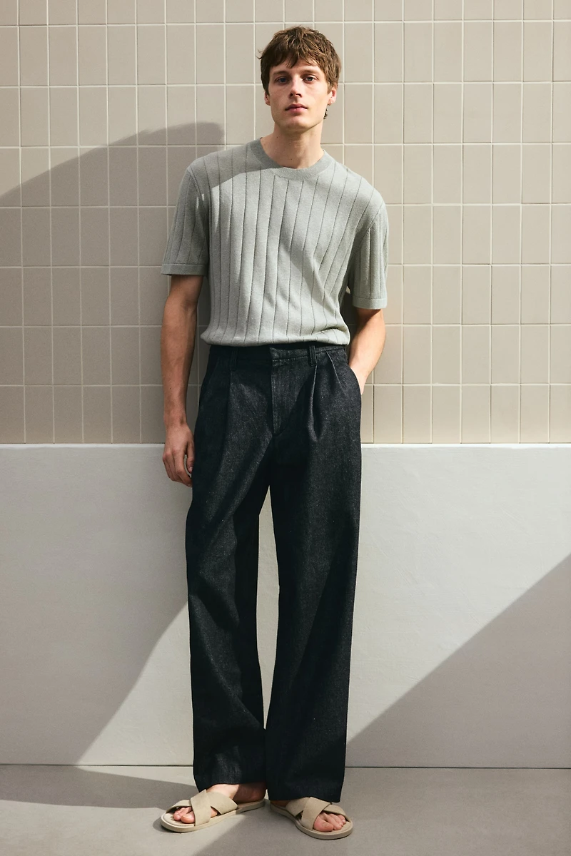 Regular-Fit Knit T-Shirt
