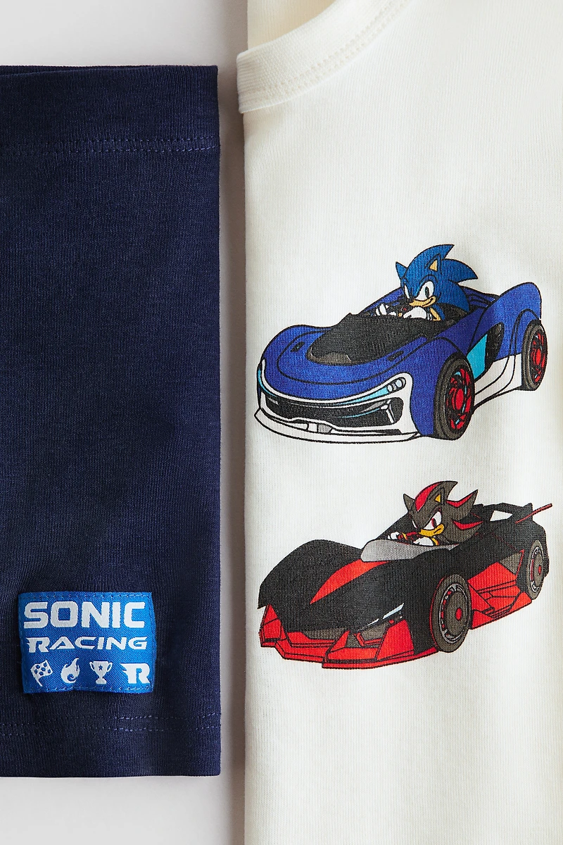 Pyjama Bien Ajusté en jersey de coton