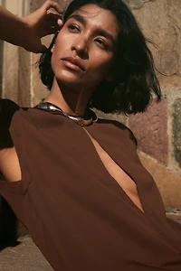 Robe avec jupe corolle