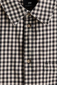 Relaxed-Fit Short-Sleeved Cotton Shirt