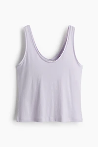 Silk-Blend Tank Top