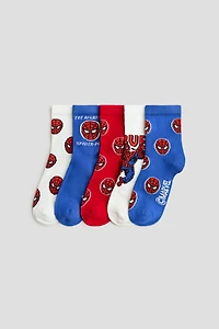 5-Pack Patterned Socks