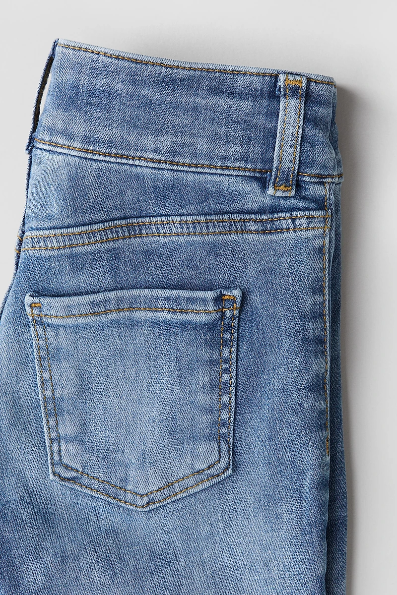 Skinny Fit Capri Jeans