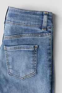 Skinny Fit Capri Jeans