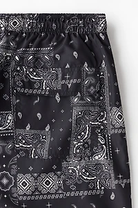 Patterned Swim Shorts