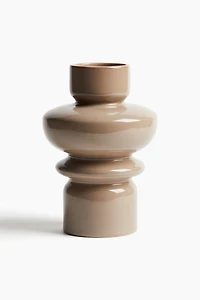 Tiered Stoneware Vase