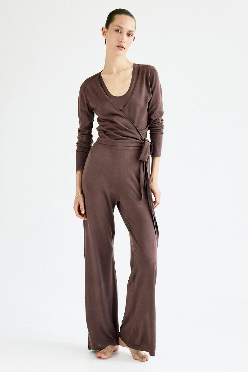 Fine-Knit Pants