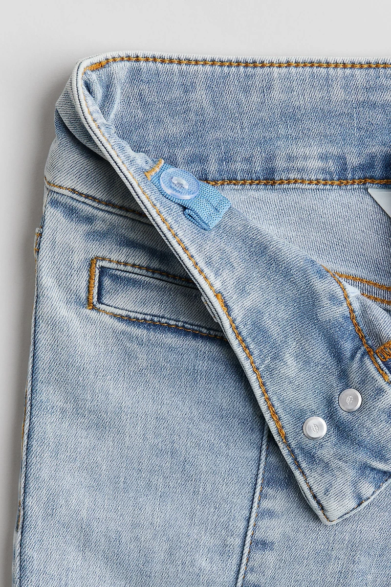 Skinny Fit Capri Jeans
