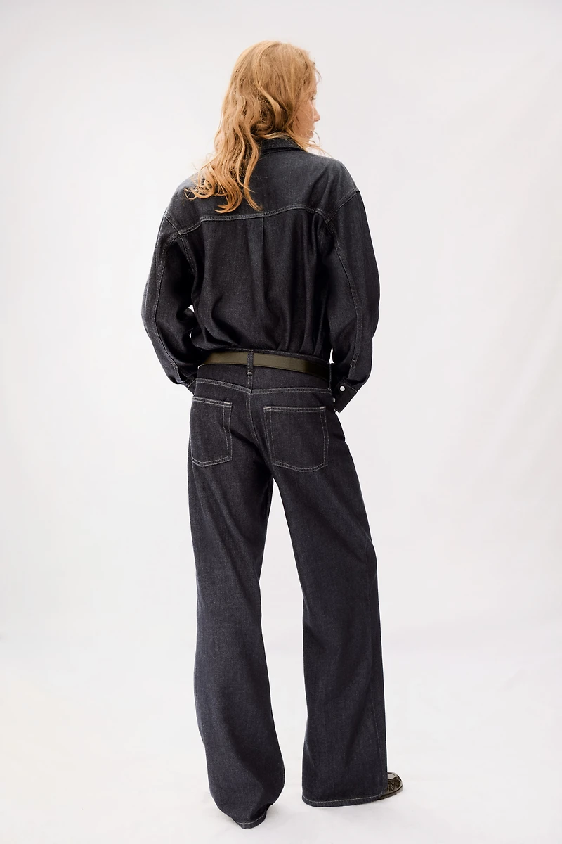 Feather Soft Wide Regular Jeans