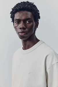 T-shirt boxy en coton