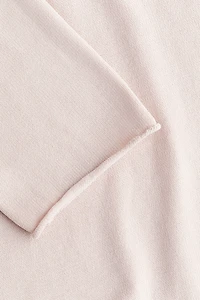Roll-edge Sweater