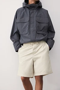 Regular-Fit Canvas Shorts