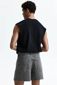 Short Baggy Denim Shorts