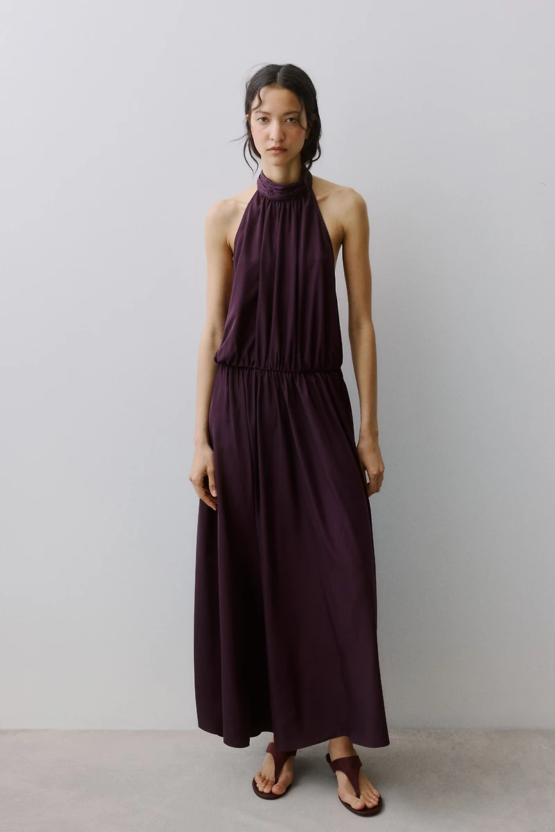 Long Halterneck Dress